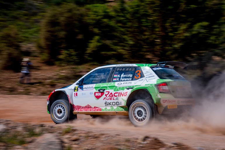 Οι Herczig - Ferencz με Skoda Fabia R5 τερμάτισαν στην 2η θέση τηςε γενικής