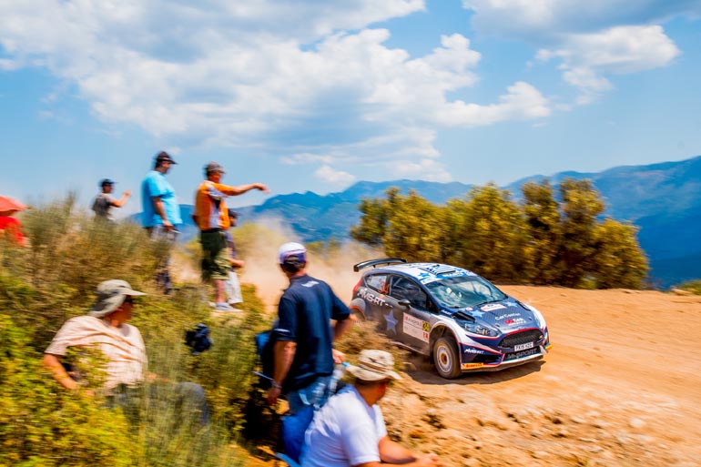 Οι Βασσιλάκης - Καρανικόλας τερμάτισαν έτρεξαν με Ford Fiesta R5