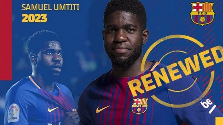 Μπαρτσελόνα: Νέο συμβόλαιο για τον Ουμτιτί έως το 2023
