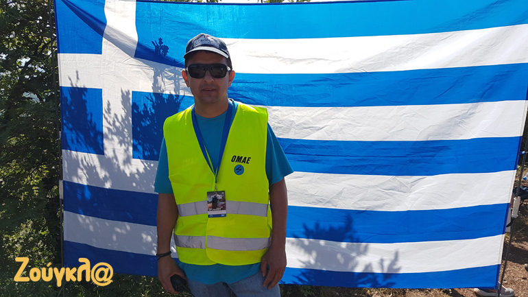 Ο Σπύρος Ευαγγελόπουλος...