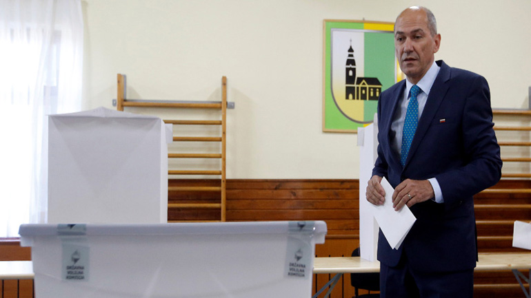 Σλοβενία: Νικητής των βουλευτικών εκλογών το κεντροδεξιό κόμμα SDS