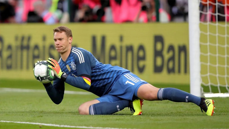 Με Νόιερ η αποστολή της Γερμανίας για το Παγκόσμιο Κύπελλο