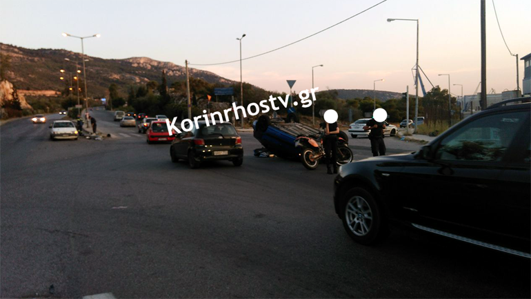 Σοβαρό τροχαίο ατύχημα με τραυματίες στη λεωφόρο Σχιστού Σκαραμαγκά