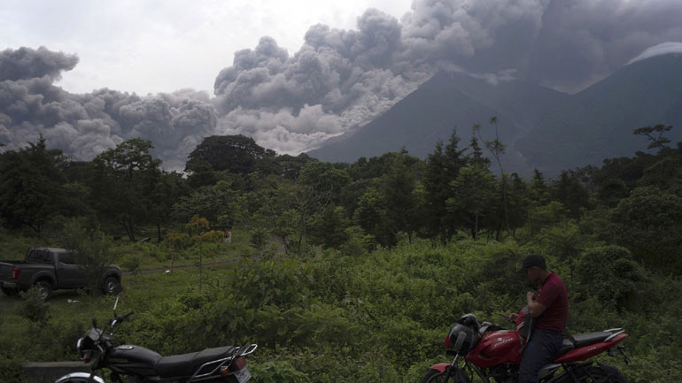 Ηφαίστειο Φουέγο: Έκτακτη βοήθεια αποστέλλει το Ισραήλ στη Γουατεμάλα