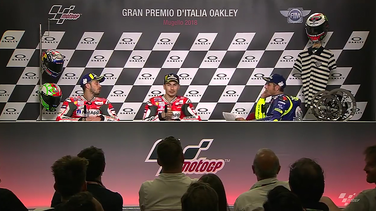 Ξανά «φίλοι» Rossi και Lorenzo