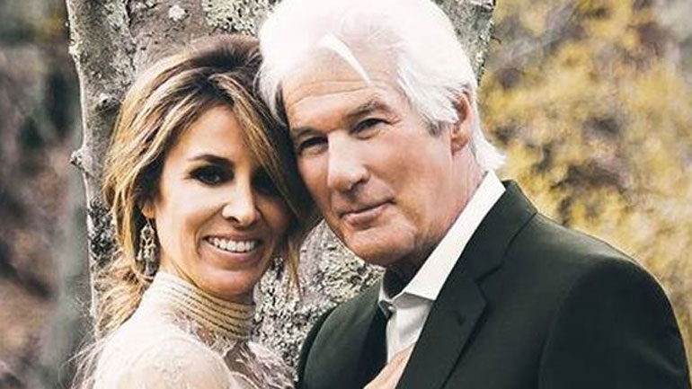 Η πρώτη φωτογραφία του Richard Gere από τον γάμο του με την Alejandra Silva