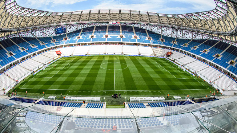 Η Volgograd Arena (χωρητικότητα: 45.000) είναι χτισμένη στην περιοχή του πρώην κεντρικού γηπέδου της πόλης. Η κατεδάφιση άρχισε στα τέλη του 2014 και η κατασκευή της νέας αρένας ξεκίνησε την άνοιξη του 2015. Το στάδιο ολοκληρώθηκε στις αρχές του 2017. Θα διεξαχθούν αγώνες των ομίλων και ματς της φάσης των «16».
