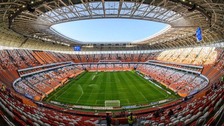 Η Kazan Arena, χωρητικότητας 45.568 θέσεων, είναι έργο του αρχιτέκτονα Tim Hupe. Κατασκευάστηκε λόγω του Παγκοσμίου Κυπέλλου και μετά το τέλος του θα αφαιρεθούν οι πάνω κερκίδες και η χωρητικότητα του θα φτάσει τις 28.000 θέσεις. Θα φιλοξενήσει παιχνίδια των ομίλων.