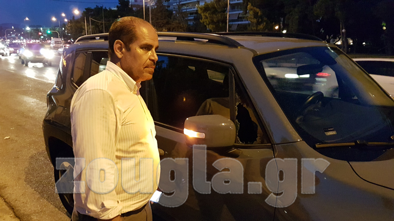 Πριν από λίγες ημέρες ο Βαγγέλης Γκούμας είχε κάνει ρεπορτάζ για να σπασμένα τζάμια και τους κλέφτες. Χθες το βράδυ έπεσε ο ίδιος θύμα...