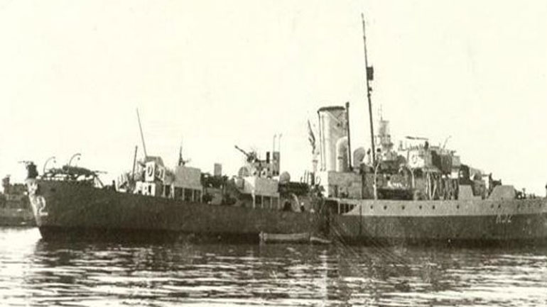 Απόβαση Νορμανδίας: Οι δύο ελληνικές κορβέτες «Τομπάζης» και «Κριεζής»