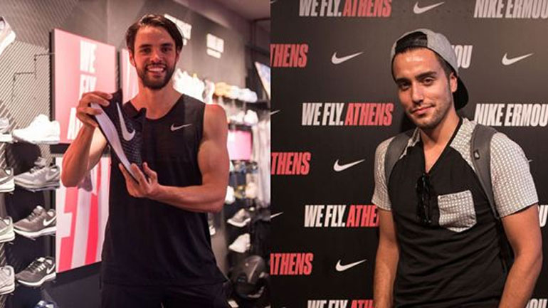 Σύσσωμη η showbiz στο ανανεωμένο κατάστημα της Nike στην Ερμού
