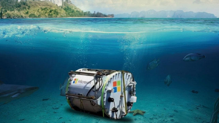 H Microsoft δοκιμάζει ψύξη για τους servers της μέσα στη θάλασσα!