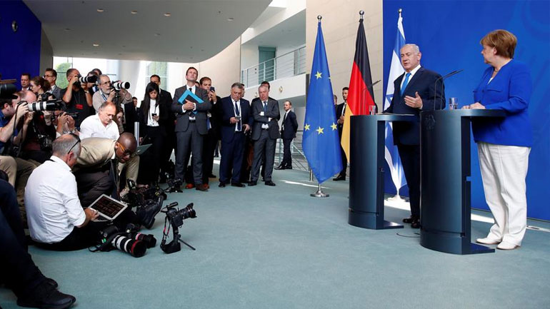 Αλληλεγγύη και κριτική για τον Νετανιάχου στην Ευρώπη