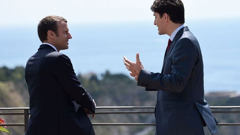 G7: Μακρόν και Tριντό δεν είναι έτοιμοι να δεχθούν τα πάντα για να υπάρξει κοινή ανακοίνωση