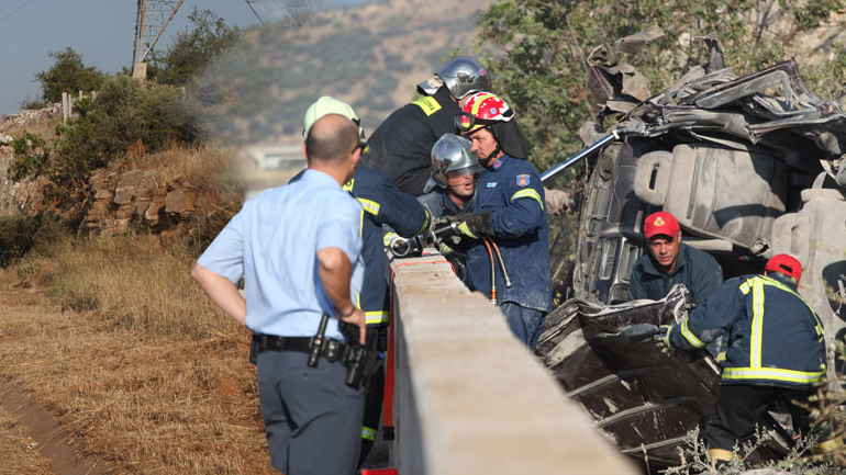 Τραγωδία στην Εγνατία με πρόσφυγες
