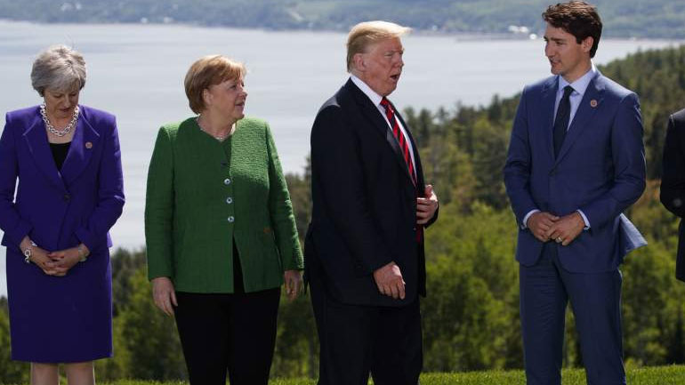 G7: Απίθανο να εκδοθεί τελικό ανακοινωθέν λόγω των διαφωνιών των έξι χωρών με τις ΗΠΑ