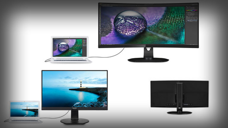 Οι νέες οθόνες Philips σας λύνουν τα χέρια με τη συνδεσμότητα USB-C