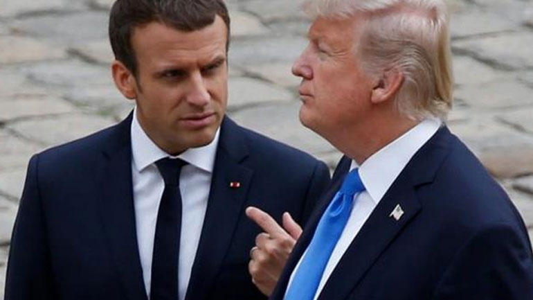 G7: «Εγκάρδια» συνάντηση Τραμπ-Μακρόν στο περιθώριο της συνόδου