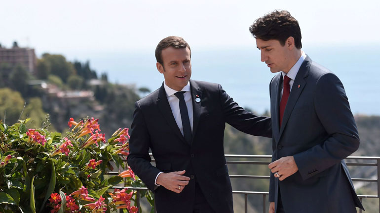 Ο Μακρόν επιβεβαιώνει ότι θα υπάρξει κοινή δήλωση της συνόδου κορυφής για το εμπόριο