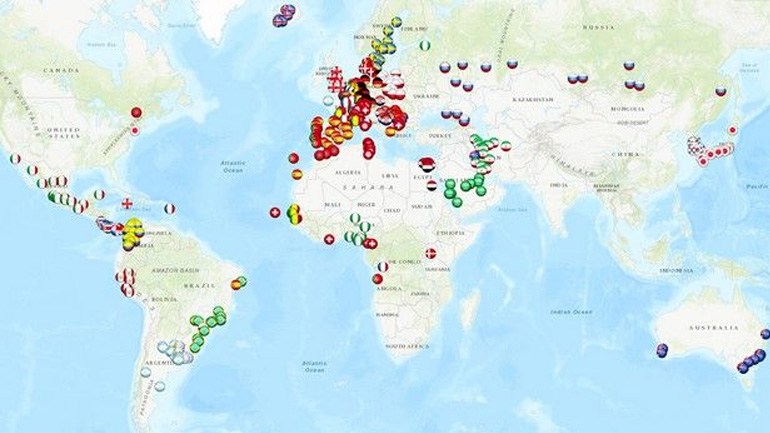 Δείτε που γεννήθηκε ο κάθε παίκτης του Παγκοσμίου Κυπέλλου!