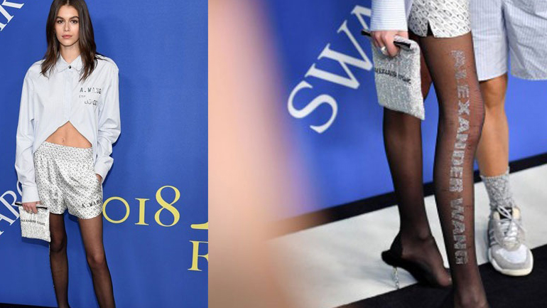 Τα hybrid shoes της Kaia στα CFDA Awards
