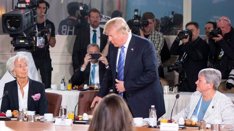 Τραμπ στη Σύνοδο G7: Οι μη δίκαιες εμπορικές πρακτικές σε βάρος των ΗΠΑ δεν μπορούν να συνεχιστούν