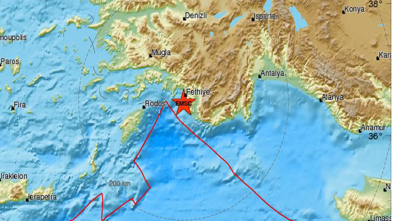 Σεισμός 4 Ρίχτερ στην Μαρμαρίδα