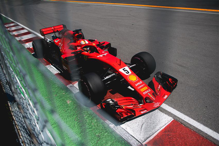 O Vettel κατέκτησε την 50η του νίκη και την 3η για φέτος...