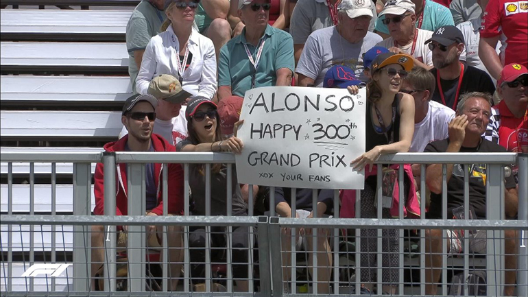 O Alonso δεν γιόρτασε με τον καλύτερο τρόπο την 300η του συμμετοχή σε γκραν πρι της Formula 1...