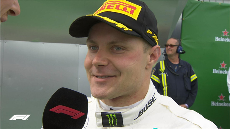 Δεύτερη θέση για τον Bottas με Mercedes