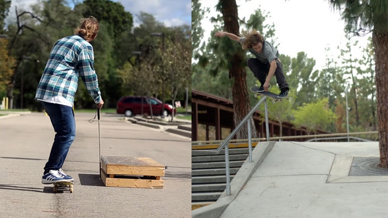 Τυφλός skater εντυπωσιάζει με τις ικανότητές του