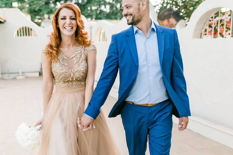 Ο Μάνος Αναγνωστόπουλος παντρεύτηκε την εκλεκτή της καρδιάς του Πολύνα Ζαφειροπούλου