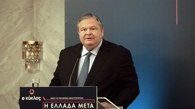Ευ. Βενιζέλος: «Η χώρα χρειάζεται άλλη κυβέρνηση»