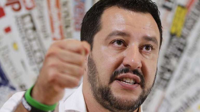 Ο Μ. Σαλβίνι κάνει λόγο για επιτυχία της ιταλικής κυβέρνησης, σε ότι αφορά το πλοίο Aquarius