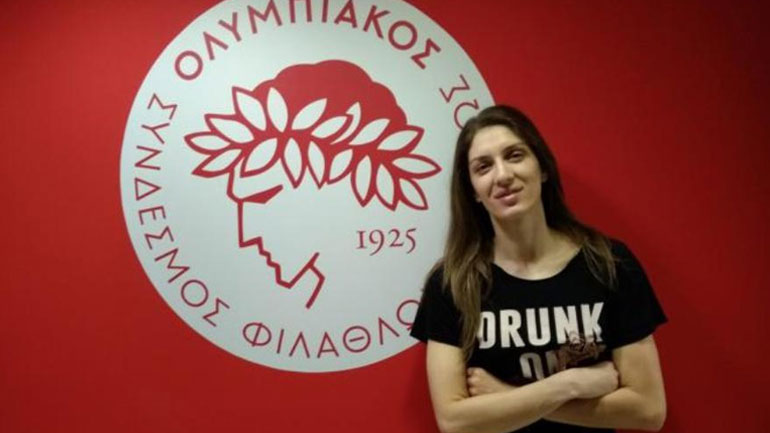 Μπάσκετ: Ανανέωσε με τον Ολυμπιακό η Σπυριδοπούλου