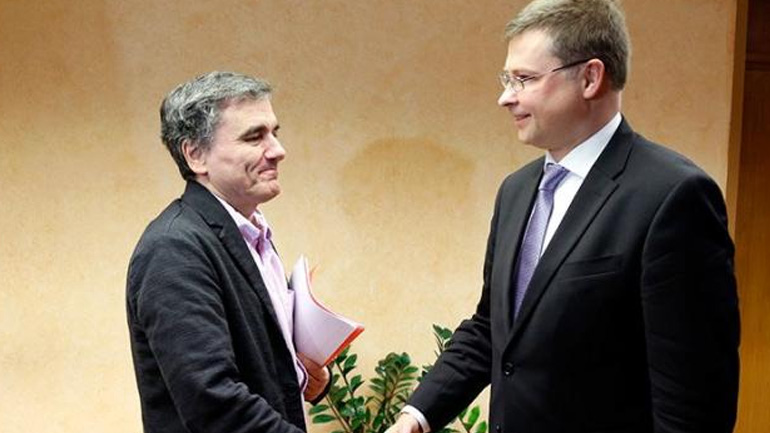 Συνάντηση Ντομπρόβσκις-Τσακαλώτου την Παρασκευή στην Αθήνα