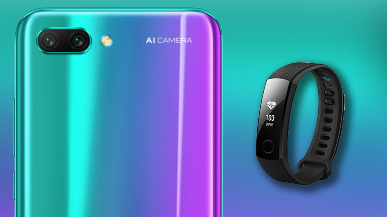Honor 10: Διαθέσιμο στην Ελλάδα με δώρο το Honor Band 3