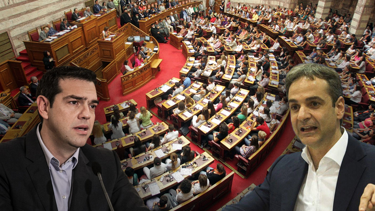 Αρένα στη Βουλή στήνει ο Μητσοτάκης Αρένα στη Βουλή στήνει ο Μητσοτάκης