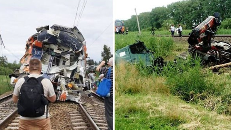 Σύγκρουση τρένων στην Πολωνία – Ένας νεκρός και 28 τραυματίες