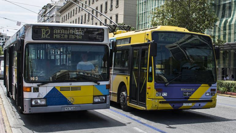 Στάσεις εργασίας αύριο σε μετρό, λεωφορεία και τρόλεϊ