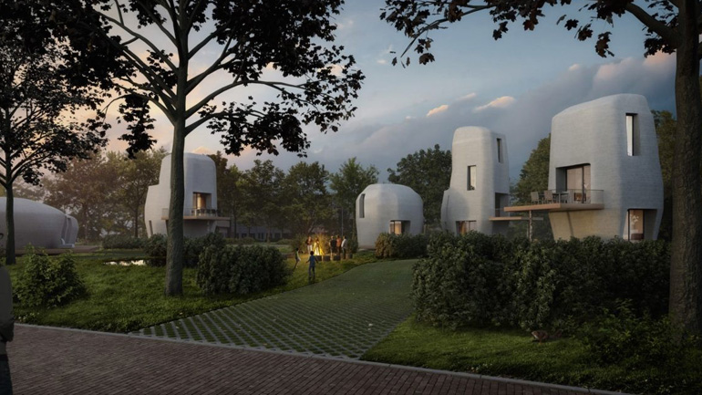 Τα πρώτα κατοικήσιμα 3D εκτυπωμένα σπίτια