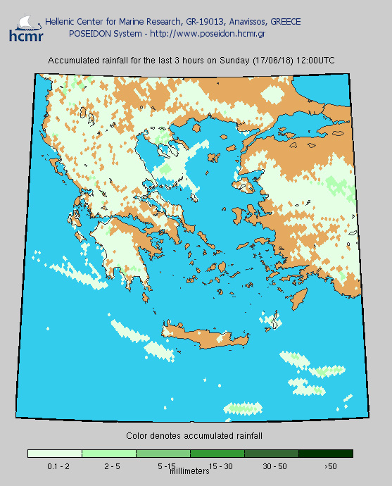 Βροχόπτωση το μεσημέρι της Κυριακής