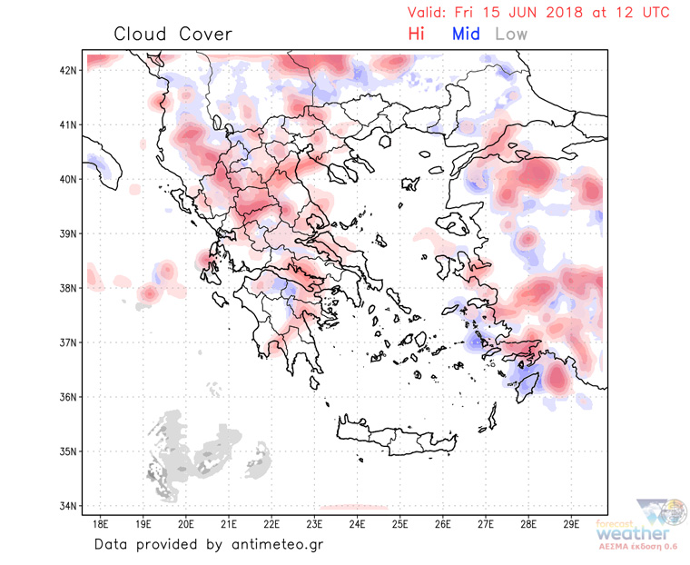 Νεφοκάλυψη την Παρασκευή