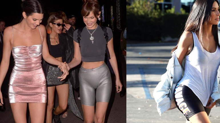 Cycling shorts: Το αγαπημένο fashion item των celebrities!