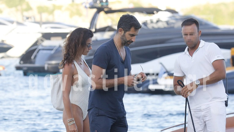 Απόδραση στη Μύκονο για τη Μαρίνα Βερνίκου και τον Μίλτο Καμπουρίδη