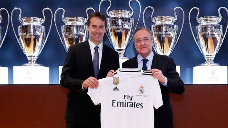 Η Ρεάλ Μαδρίτης παρουσίασε τον Λοπετέγκι