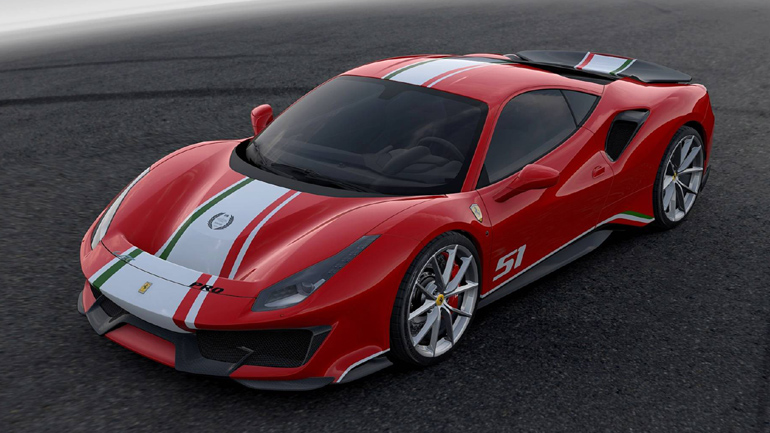 Η υπέροχη Piloti Ferrari 488 Pista Η υπέροχη Piloti Ferrari 488 Pista