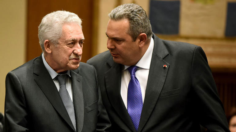 Καμμένος – Κουβέλης κατέθεσαν στον εισαγγελέα για τον Μπαρμπαρούση