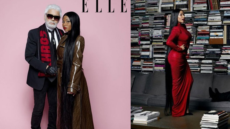 Η Nicki Minaj ποζάρει στον φακό του Karl Lagerfeld και κλέβει τις εντυπώσεις!