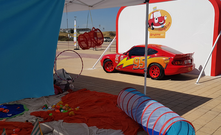 Ακόμα και o... Mcqueen ήταν εκεί για τους μικρούς φίλους